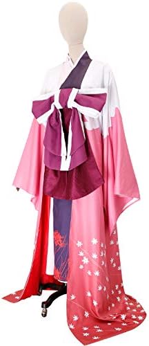 Amazon Sweeteasy コスプレ衣装 文豪ストレイドッグス 尾崎紅葉 おざき こうよう コスプレ 学園祭 仮装 ハロウィン 忘年会 女性m コスプレ 仮装 通販