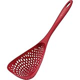 Tovolo Scoop N' Strain, Red, 11.5-Inch
