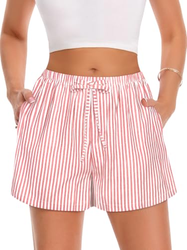 Women's Gingham Boxer Shorts