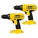 Dewalt DC970 18V 1/2" Cordless Drill Driver (2 Pack)