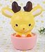 AOLIGE Squishy Jumbo Kawaii Cup Deer Cream Scented Very Squishies Slow Rising Decompression Squeeze Toys for Kids Doll Gift Fun or Stress Relief