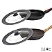 Cleverona Clever Lid, Universal Pot and Pan Lid, Medium fits 7, 8 and 8.5 inch Pans, Dark Grey