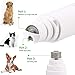 Zerhunt Dog Nail Grinder Clipper, Ultra Quiet Electric Pet Nail Grinder Trimmer Grooming for Small Medium Pets, Portable & Rechargeable Pet Nail Grinder Clipper