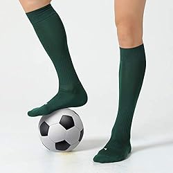 CelerSport 2 Pack Soccer Socks for Youth Kids Adult