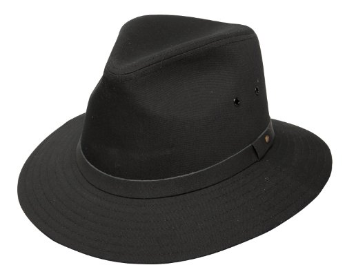 Dobbs Gable Safari Hat Black X-Large