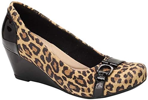 flores poppy wedge pump