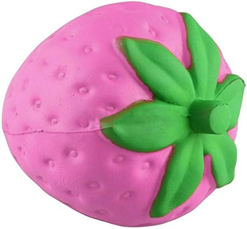 Catty Kelly Work release Stress Relieve Stress Novel Toy Decompression Strawberries(Pink)