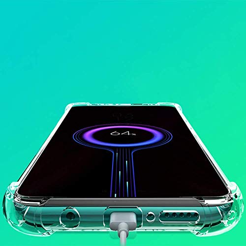 Tarkan Shock Proof Protective Soft Back Case Cover for Redmi Note 8 Pro (Transparent) [Bumper Corners with Air Cushion T