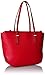 NINE WEST Reana Large Tote, Black/Dynasty red/White