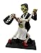 Atlantic Collectibles Day Of The Dead Wedding Foxtrot Dance Skeleton Frankenstein Skull Bride And Groom Couple Figurine