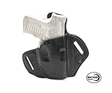 Winthrop Holsters OWB Pancake Black Leather Holster (Springfield XDS 3.3