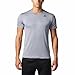 adidas Men's Climalite Energy Running Nova Training Short Sleeve Tee (L, Gray)