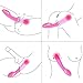 Silicone Vibrator for Sex Games, Bestimulus 12 Speeds G-Spot Vibration USB Rechargeable Vibrating Clitoris Vagina Stimulator Massager Adult Sex Toys for Women(Pink)