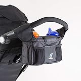Luna Baby Stroller Organizer Magnetic Closure System- Perfectly Fits Stroller Handles 13