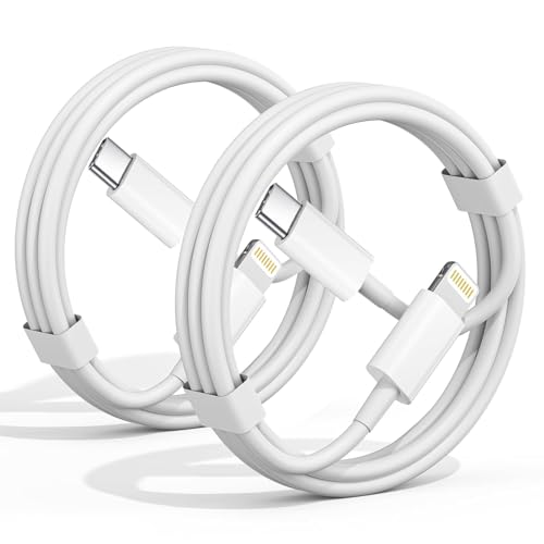USB C to Lightning Cable 3FT [Apple MFi Certified] 2Pack | iPhone Fast Charger Type C to Lightning Cable for iPhone 14 13 12 11 Pro Max Xr Xs 8 7 6 Plus SE