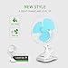 VIVOSUN 6-Inch Portable Clip-On Desk Fan for Grow Tent Room, 2-Speed, Adjustable Tilt, Whisper Quiet Operation