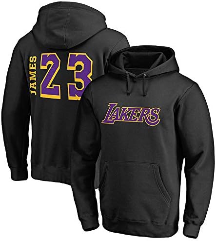 Lakers James Played Training Suit Basketball Hooded Sweater Basketball Men's Hoodie