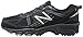 New Balance Men's MT410V4 Trail Shoe, Black/Silver, 11 4E US