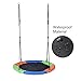 Extra Large 40'' Diameter Tree Swing,Children's Colorful Swing,400lbs Weight Capacity