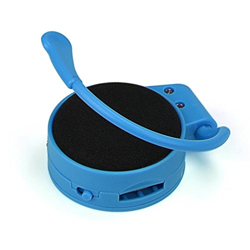 DZT1968 Sport Running Earhook USB Digital Hanging ear MP3 Music Player Support 32GB Micro SD TF Card (Blue)