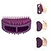 Famobest Dog Brush & Cat Brush, Soft Silicone Dog Grooming Brush, Pet Bath & Massage Brush for Cats and Dogs with Short or Long Hair, Cat Slicker Shedding Hair Brush for All Pet Sizes Purple