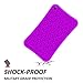 TeeFity Silicone Case for All-New Fire 7 2019 Tablet, Shockproof Light Weight Protective Kids Case for All-New Fire 7-inch Tablet (9th Generation, 2019 Release), Purple