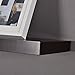 WELLAND 24 Inch x 12 Inch x 2 Inch Houston Floating Wall Shelf Espresso