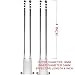 SZYQQ Scientific Glassware Stems 12-172 18MM by 14MM STEM Standard Diffuser Clear 5"（2 Packs）