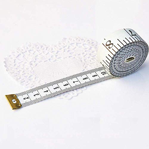 6 Measure+Flexible+Measurement+Centimetre+60+inch%25EF%25BC%2588White%25EF%25BC%2589