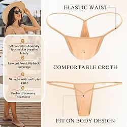 HEROPIE G-string Thongs for Women Seamless Thong