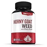 Premium Horny Goat Weed Extract with Maca Root For Increased Desire & Performance - Natural Libido Booster For Men & Women - Enhance Energy & Focus - 1000mg Epimedium & 10mg Icariins Per Serving