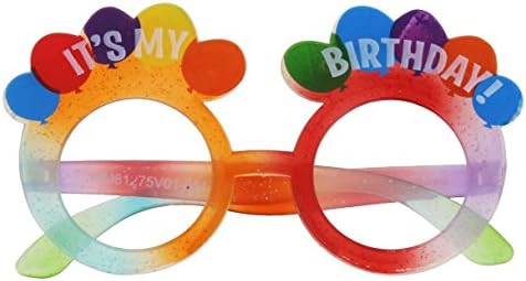 Colorful It's My Birthday Shades Eyeglasses Pack of 12