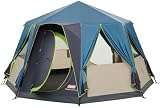 Coleman Unisex 8 Man Tent Orange 6-8 Person Weather Tec 2000mm view 2