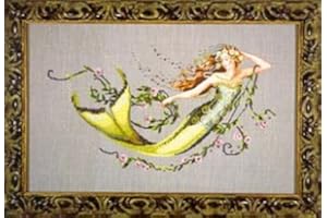 MIRABILIA DESIGNS Emerald Mermaid - Cross Stitch Pattern
