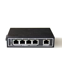 wiwav wdh 5et dc 10   100Mbps no administrados 5 puertos Interruptores de Industrial Ethernet con riel DIN   Wall Mount ( 30? ~ 75?)