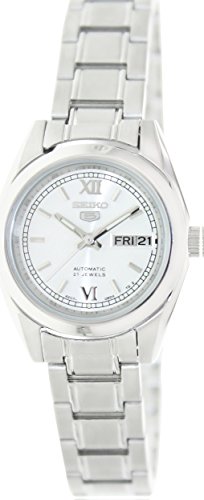 Seiko 5 #SYMK23K1 Women's Silver Dial Self Winding Automatic Watch Seiko 5 #SYMK23K1 Women's Silver Dial Self Winding Automatic Watch