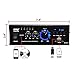 Home Audio Power Amplifier System – 2x75W Dual Channel Theater Power Stereo Receiver Box, Surround Sound w/ USB, RCA, AUX, LED, Remote, 12V Adapter – For Speaker, iPhone – Pyle PCAU35Athumb 3