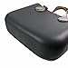 Classic size O bag obag style waterproof EVA body women handbag Rubber Silicone Bag,Black