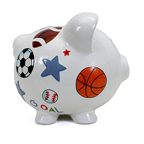 Child to Cherish Piggy Bank, Sports, Large