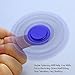 Tri-Spinner Fidget Toy With Premium Hybrid Ceramic Bearing, AIRWALKS Best Stress Reducer Relieves ADHD Anxiety and Boredom, Spins up to 5 min Non-3D (Blue)