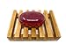 Salt Tech Bamboo Soap Dish, Soap Tray, Soap Holder, Soap Saver, Handcrafted for Bathroom Bathtub and Kitchen (2pc)