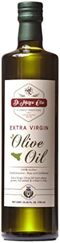 Extra-Virgin Italian Olive Oil | Polyphenol-Rich | Low Acidity | Fresh Herb Young Olive Flavor | from Single Grove in Sicily, Italy by Di Marco Olio | 25.3 oz