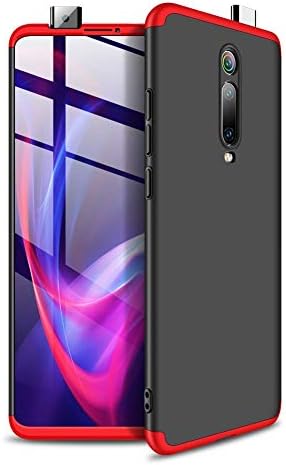 Trifty GKK Double Dip Full Protection Back Cover Case for Redmi K20 Pro - Black/Red