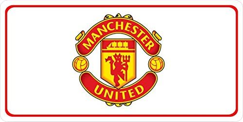 Manchester United Photo License Plate