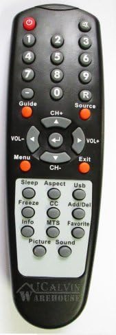 SCEPTRE TV Remote X32GV-KOMODO , X32BV-FULLHD , X32BV-NAGA