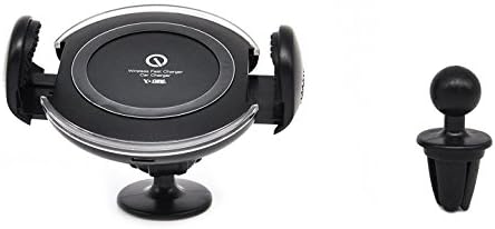 Wireless Car Charger, Esing QI Fast Wireless Charging Pad Car Mount Air Vent Phone Holder for iPhone X 8 Plus&amp;Samsung Galaxy Note 8 S6 S7 S8 Edge Plus and Other QI-Enabled Devices