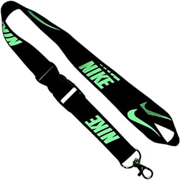neon nike lanyard