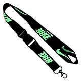 Nike Black Lanyard with Neon Green