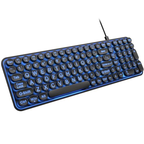 EDJO Large Print Backlit Keyboard