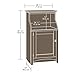 Sauder 401902 Summer Home Gourmet Stand, L: 28.27